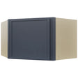 Fabuwood Luna Indigo WDC2415 Wall Corner Diagonal Cabinet, Front View