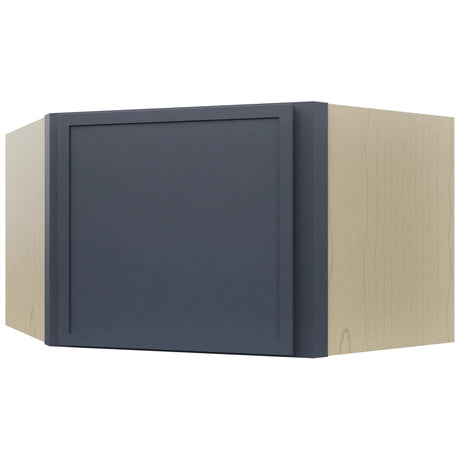 Fabuwood Luna Indigo WDC2415 Wall Corner Diagonal Cabinet, Front View