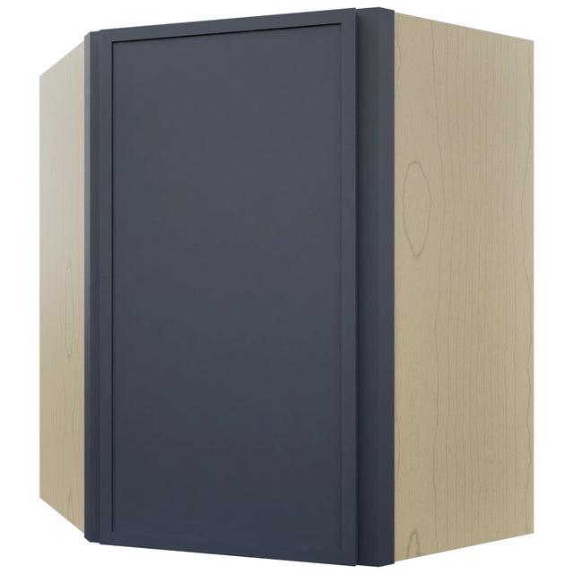 Fabuwood Luna Indigo WDC2430 Wall Corner Diagonal Cabinet, Front View