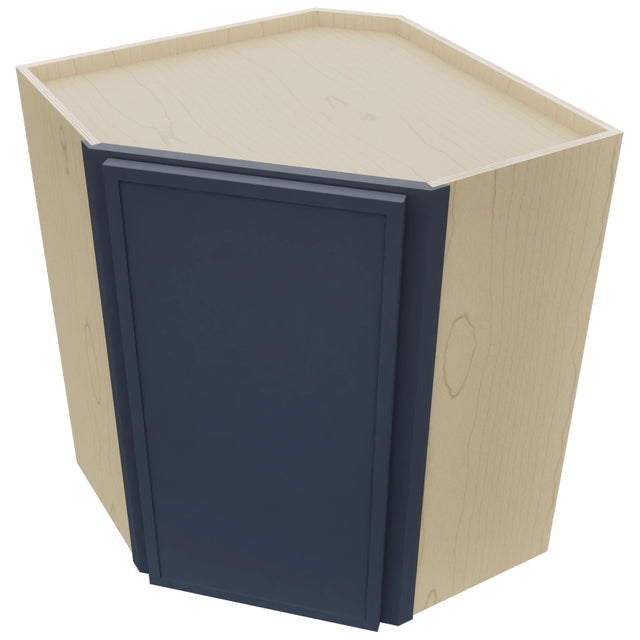 Fabuwood Luna Indigo WDC2430 Wall Corner Diagonal Cabinet, Top View