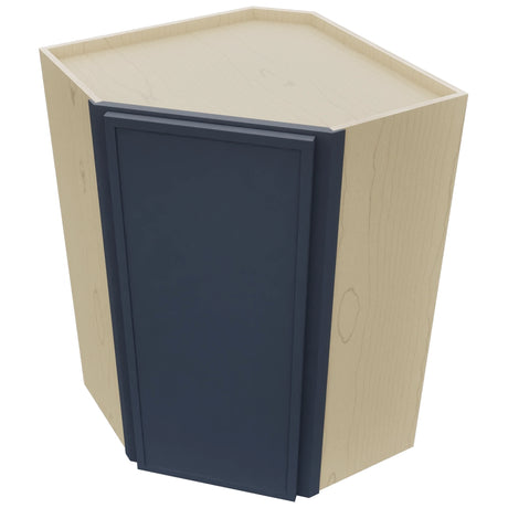 Fabuwood Luna Indigo WDC2436 Wall Corner Diagonal Cabinet, Top View