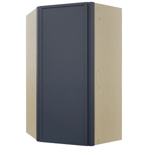 Fabuwood Luna Indigo WDC2442 Wall Corner Diagonal Cabinet, Front View