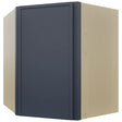 Fabuwood Luna Indigo WDC2730 Wall Corner Diagonal Cabinet, Front View