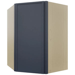 Fabuwood Luna Indigo WDC2736 Wall Corner Diagonal Cabinet, Front View