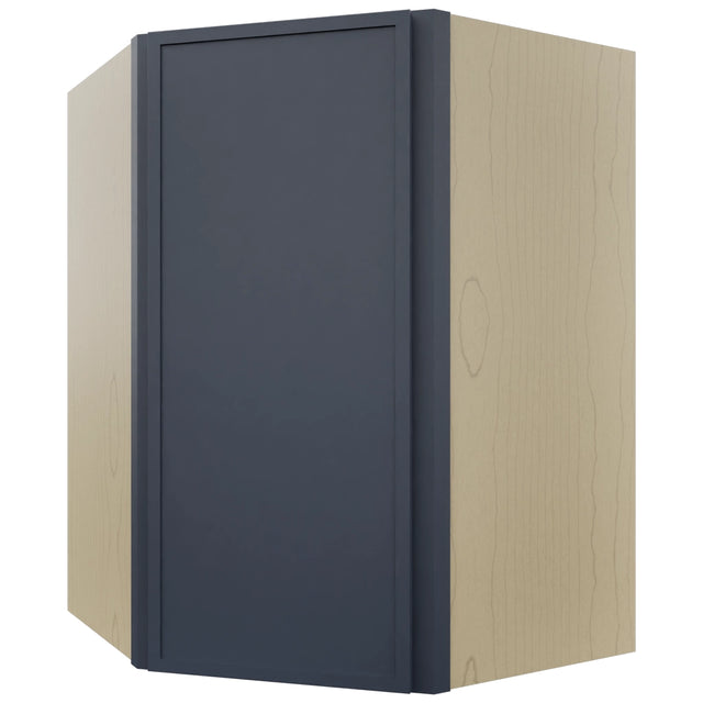 Fabuwood Luna Indigo WDC2736 Wall Corner Diagonal Cabinet, Front View