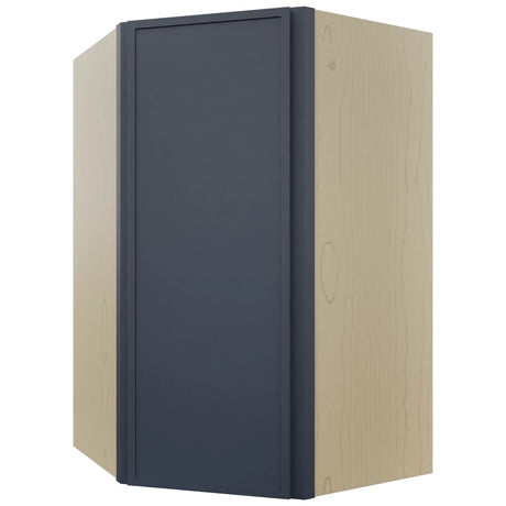 Fabuwood Luna Indigo WDC2742 Wall Corner Diagonal Cabinet, Front View