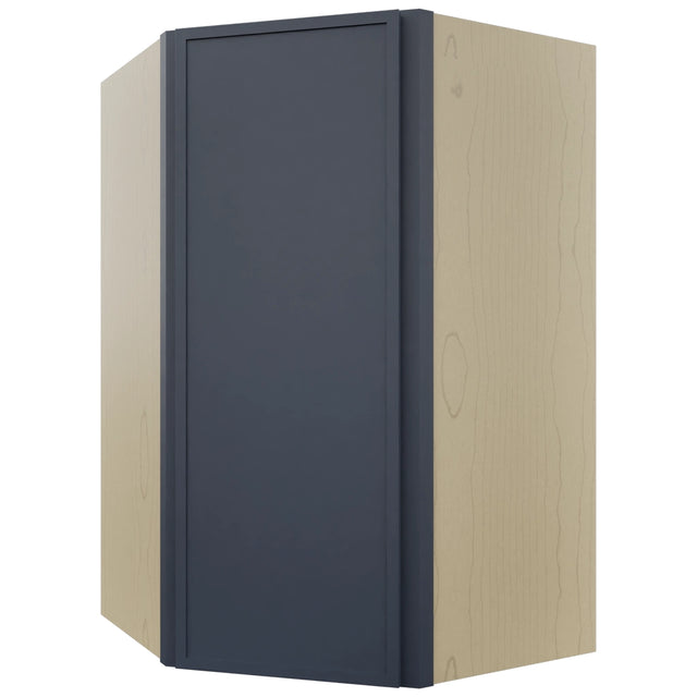 Fabuwood Luna Indigo WDC2742 Wall Corner Diagonal Cabinet, Front View