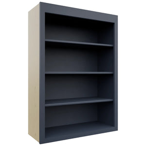 Fabuwood Luna Indigo WOS3042 Wall Open Shelf, Front View