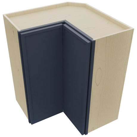 Fabuwood Luna Indigo WPC2430 Wall Corner Pie Cabinet, Top View