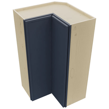 Fabuwood Luna Indigo WPC2442 Wall Corner Pie Cabinet, Top View