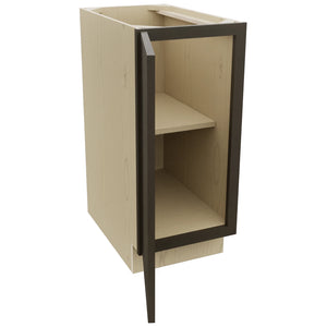 Fabuwood Luna Kona B15FD Base Full Door Cabinet, Open View