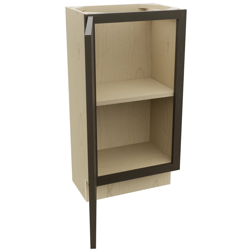 Fabuwood Luna Kona B18FD-12D Base Full Door Cabinet, Open View