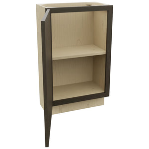 Fabuwood Luna Kona B21FD-12D Base Full Door Cabinet, Open View