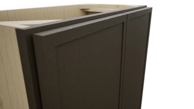 Fabuwood Luna Kona B24FD-12D Base Full Door Cabinet, Detail View