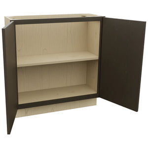 Fabuwood Luna Kona B33FD-12D Base Full Door Cabinet, Open View