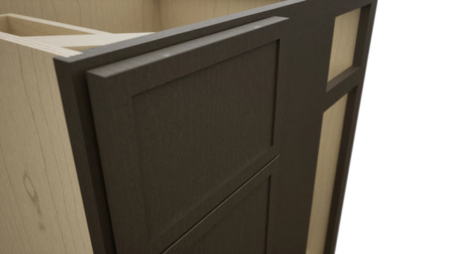 Fabuwood Luna Kona BLB36/39 Base Corner Blind Cabinet, Detail View