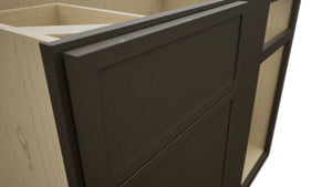Fabuwood Luna Kona BLB42/45 Base Corner Blind Cabinet, Detail View