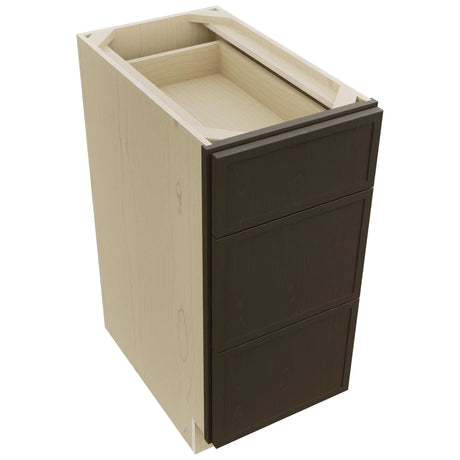 Fabuwood Luna Kona DB15 Base 3 Drawers Cabinet, Top View