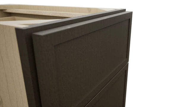Fabuwood Luna Kona DB15 Base 3 Drawers Cabinet, Detail View