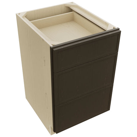 Fabuwood Luna Kona DB21 Base 3 Drawers Cabinet, Top View
