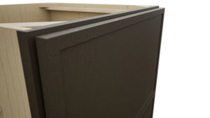 Fabuwood Luna Kona DB24-2 Base 2 Drawers Cabinet, Detail View
