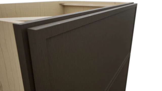 Fabuwood Luna Kona DB36-2 Base 2 Drawers Cabinet, Detail View