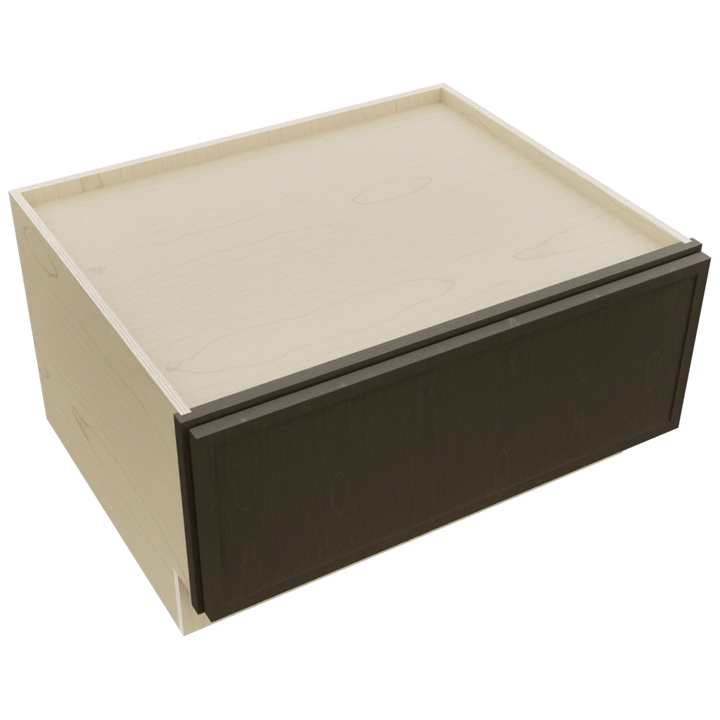 Fabuwood Luna Kona DBS30 Base Bench Seat Cabinet, Top View