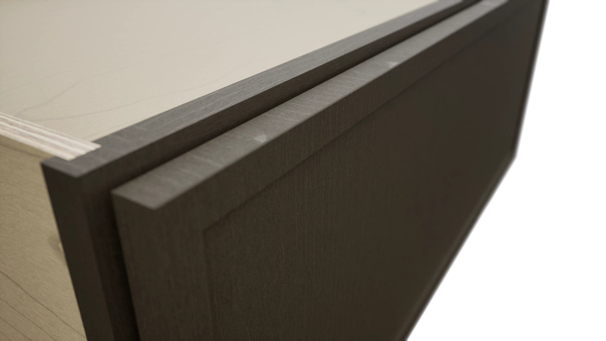 Fabuwood Luna Kona DBS30 Base Bench Seat Cabinet, Detail View