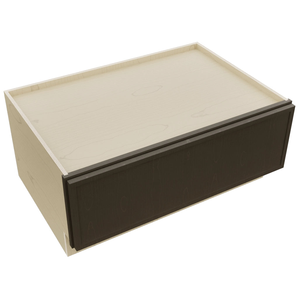 Fabuwood Luna Kona DBS36 Base Bench Seat Cabinet, Top View