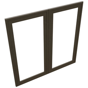 Fabuwood Luna Kona DS DFG3636 Wall Prepped Door, Top View