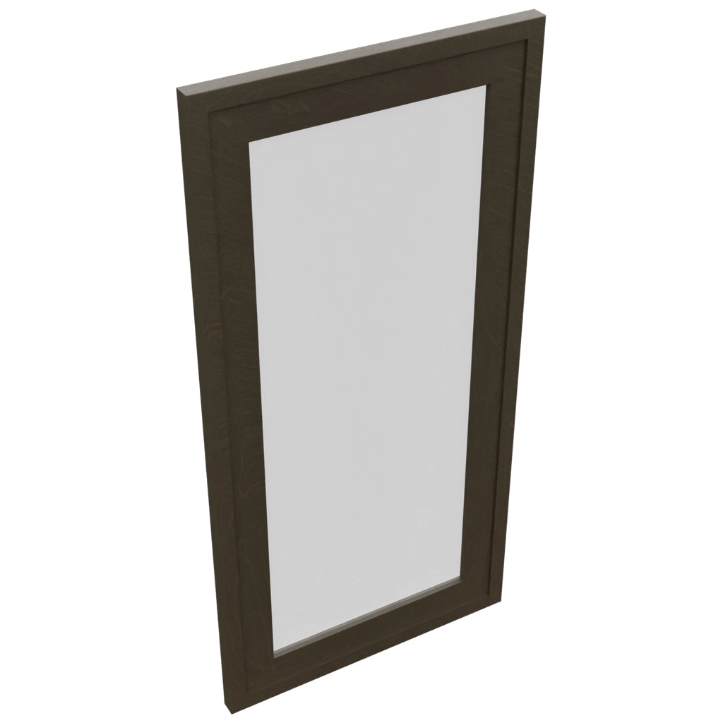Fabuwood Luna Kona DS GDW1530 Wall Glass Door, Top View