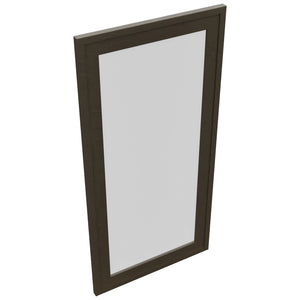 Fabuwood Luna Kona DS GDW1836 Wall Glass Door, Top View