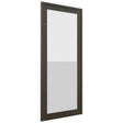 Fabuwood Luna Kona DS GDW1842 Wall Glass Door, Front View