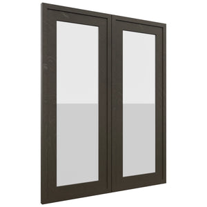 Fabuwood Luna Kona DS GDW2430 Wall Glass Door, Front View