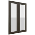 Fabuwood Luna Kona DS GDW2436 Wall Glass Door, Front View