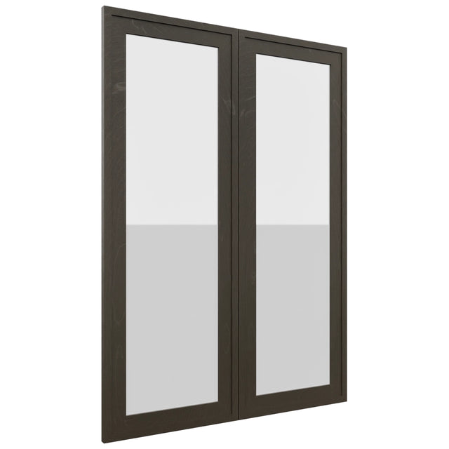 Fabuwood Luna Kona DS GDW3042 Wall Glass Door, Front View