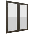 Fabuwood Luna Kona DS GDW3642 Wall Glass Door, Front View