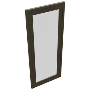 Fabuwood Luna Kona DS GDWDC2436 Wall Glass Door, Top View