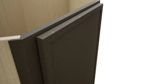 Fabuwood Luna Kona DSB36FD Base Corner Diagonal Sink Cabinet, Detail View