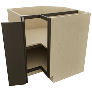 Fabuwood Luna Kona ERB33 Base Corner Easy Reach Cabinet, Open View