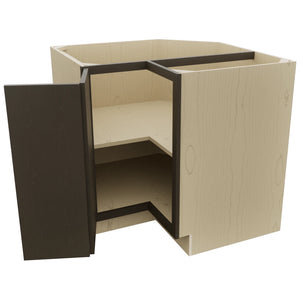 Fabuwood Luna Kona ERB36 Base Corner Easy Reach Cabinet, Open View