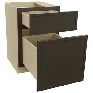 Fabuwood Luna Kona FD18 Vanity Desk, Open View