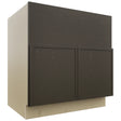 Fabuwood Luna Kona FS33 Base Farm Sink Cabinet, Front View
