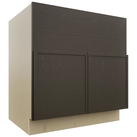 Fabuwood Luna Kona FS33 Base Farm Sink Cabinet, Front View