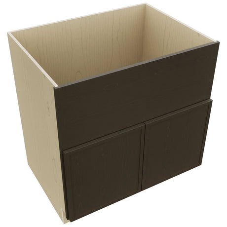 Fabuwood Luna Kona FS33 Base Farm Sink Cabinet, Top View