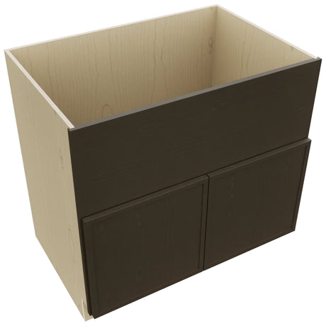 Fabuwood Luna Kona FS36 Base Farm Sink Cabinet, Top View