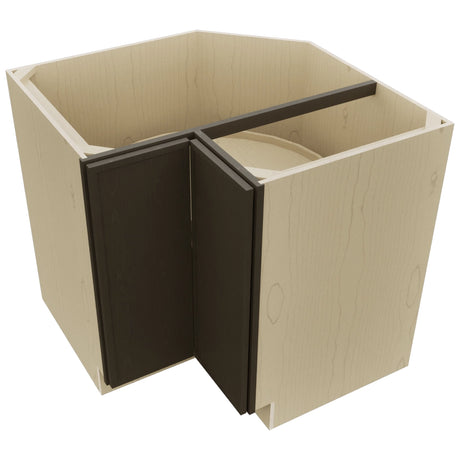Fabuwood Luna Kona LSB36 Base Corner Lazy Susan Cabinet, Top View