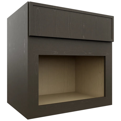 Fabuwood Luna Kona MC303021 Wall Microwave Cabinet, Front View
