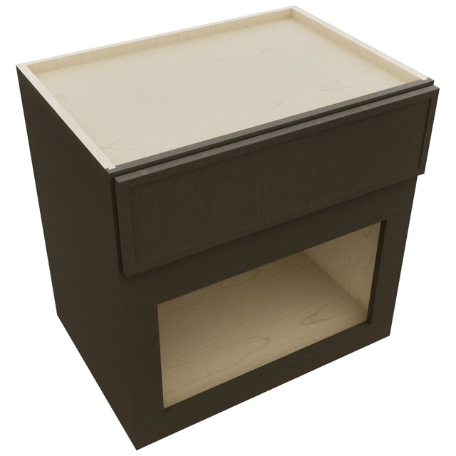 Fabuwood Luna Kona MC303021 Wall Microwave Cabinet, Top View
