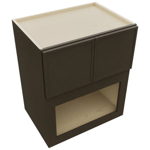 Fabuwood Luna Kona MC303621 Wall Microwave Cabinet, Top View
